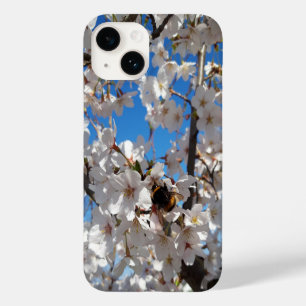 Bumblebee on wild cherry bloom Case-Mate iPhone 14 case