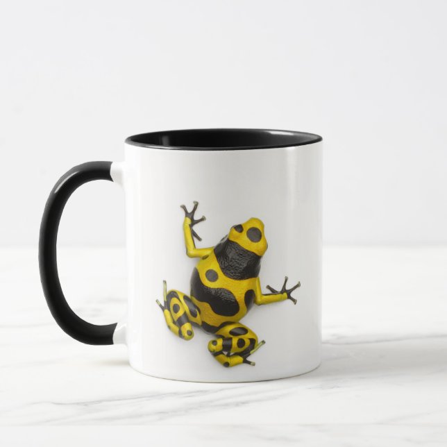 Bumblebee Poison Dart Frog Mug (Left)