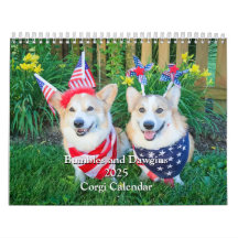 Bumbles and Dawgins 2025 Corgi Calendar 