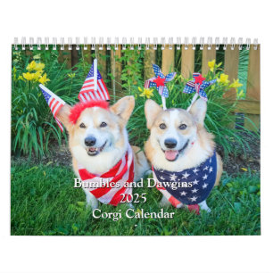 Bumbles et Dawgins Calendrier 2025 Corgi