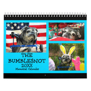 Bumblesnot 2018 Memorial Calendar