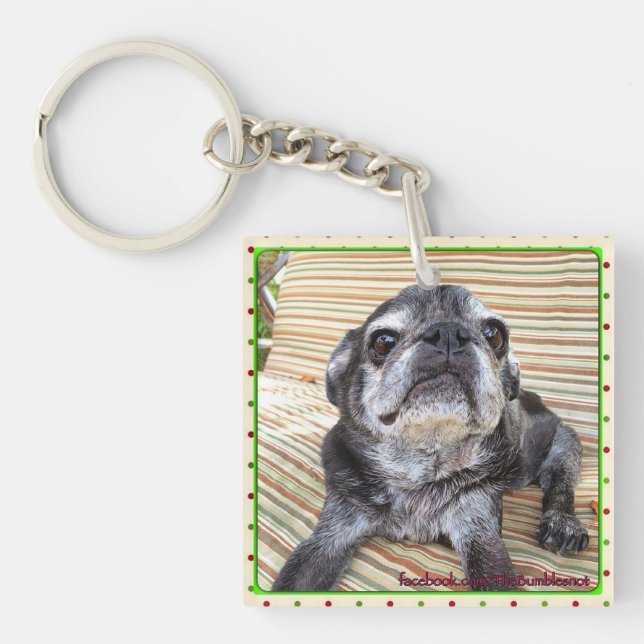 Bumblesnot keychain:  Bumble Love Keychain (Front)