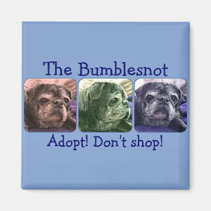 Bumblesnot magnet:  Colour Me Bumble Magnet