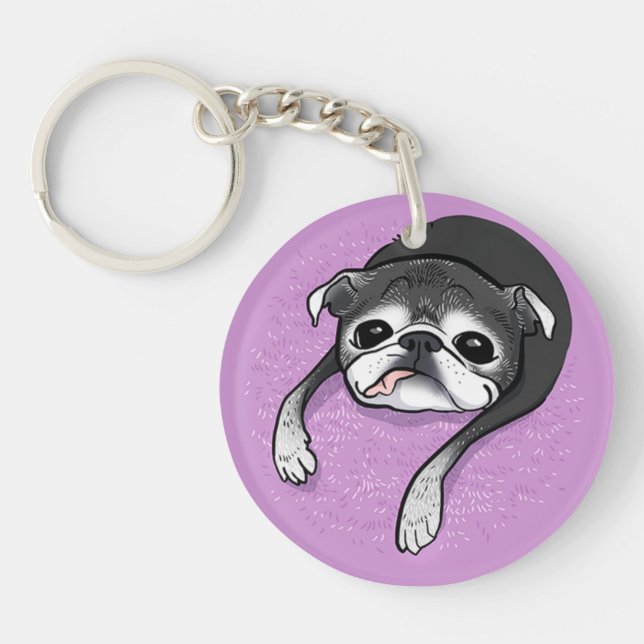 Bumblesnot Memorial acrylic keychain (Front)
