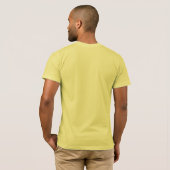 Bump Canary Yellow T-Shirt (Back Full)
