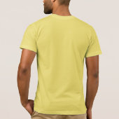 Bump Canary Yellow T-Shirt (Back)