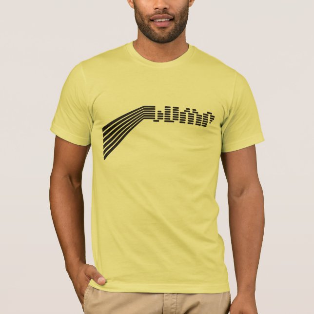 Bump Canary Yellow T-Shirt (Front)