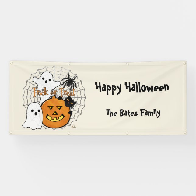 Bump in the Night Halloween Banner (Horizontal)
