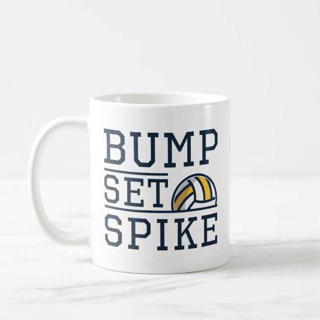 Bump Set Spike Coffee Mug (Left)