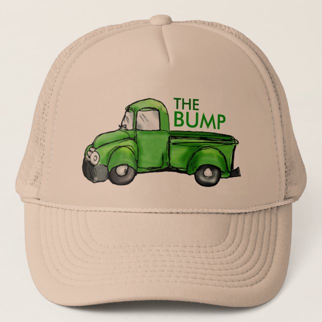 Bump Truck Trucker Hat (Front)