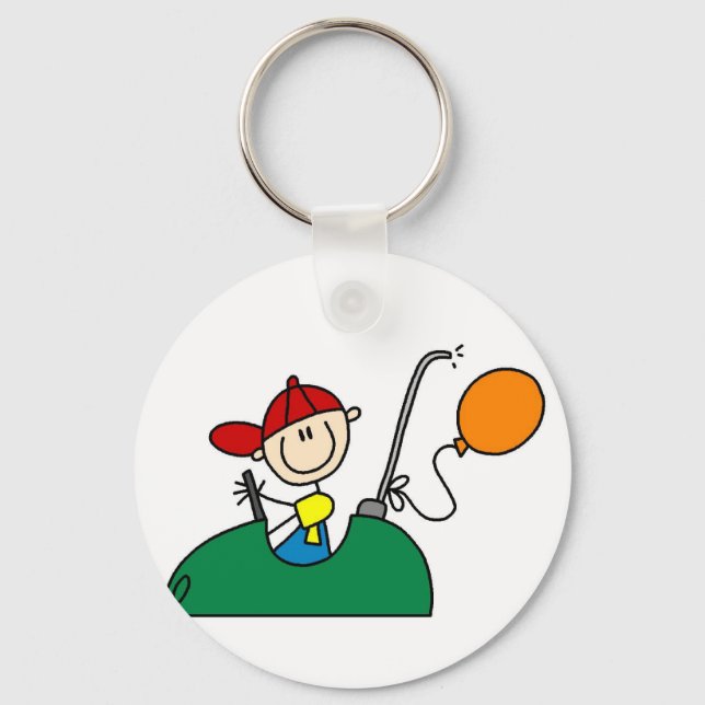 Bumper Cars T-shirts and Gifts Keychain (Front)