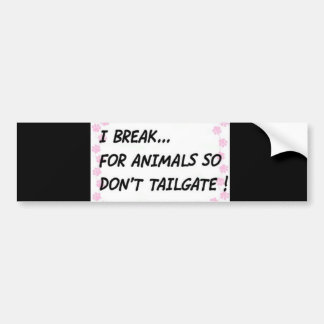 BUMPER STICKER