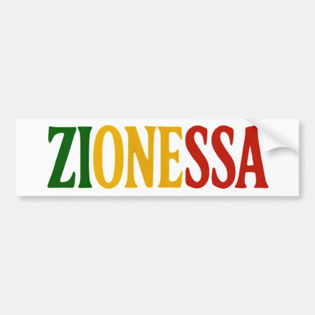 Bumper sticker (Front)