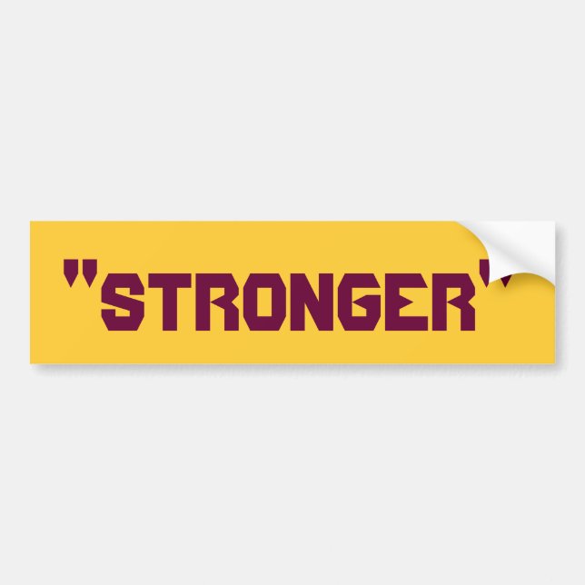 Bumper Sticker (Front)