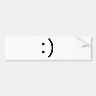 :) BUMPER STICKER