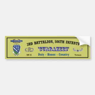 Bumper.Sticker_3-506th.Vietnam Bumper Sticker
