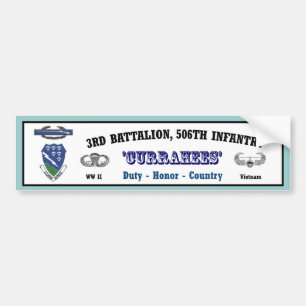 Bumper.Sticker - 3-506th Vietnam Bumper Sticker