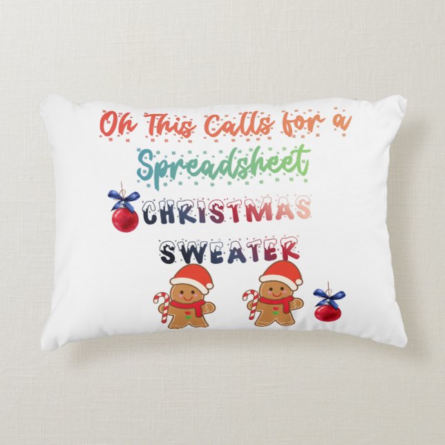 Bumper Sticker Accent Pillow (Front)