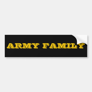 Bumper Sticker Armée Famille