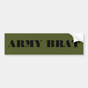 Bumper Sticker Army Brat