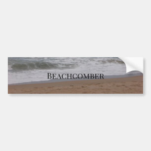 Bumper Sticker  Beachcomber design style 