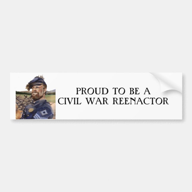Bumper Sticker, Civil War Bumper Sticker (Front)
