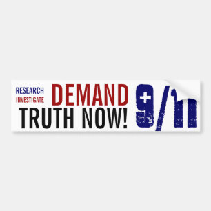 Bumper Sticker DEMAND 9/11 TRUTH NOW!