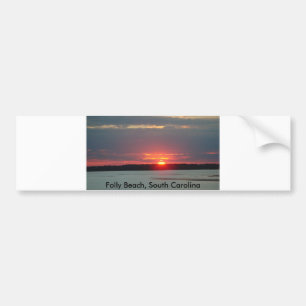 Bumper Sticker, Folly Beach, South Carolina Bumper Sticker