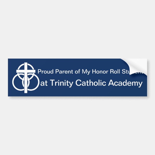 Bumper Sticker: Honour Roll Sticker (Front)
