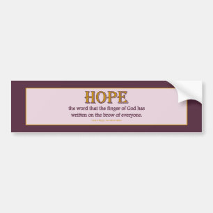 Bumper Sticker: Hope Sticker