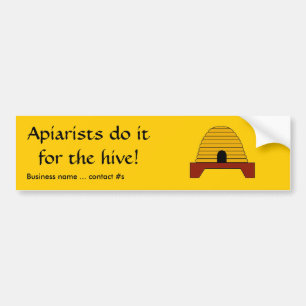 Bumper Sticker - Les Apiaristes le font pour la Ru