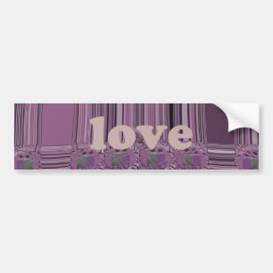 Bumper Sticker Modèle Car Bumper Sticker Love