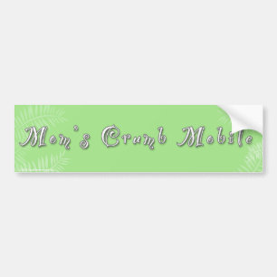 Bumper Sticker -Mom's Crumb Mobile