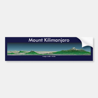 Bumper Sticker / Mount Kilimanjaro