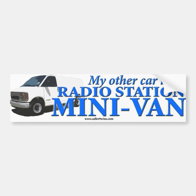 BUMPER STICKER - My Other Car Is... (Front)