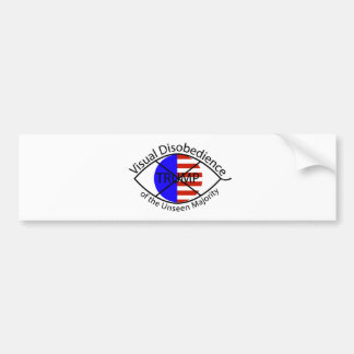 Bumper sticker of the Unseen Majority, VisDis DT