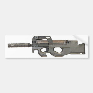 Bumper Sticker - P90 w/Silencer