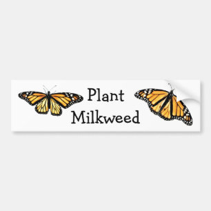 Bumper Sticker - Plante Milkweed