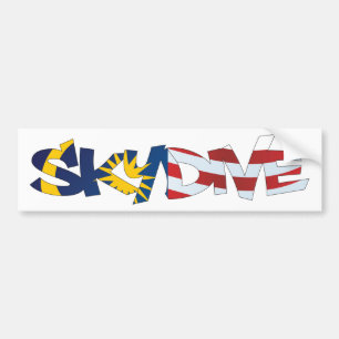 BUMPER STICKER SKYDIVE MALAYSIA