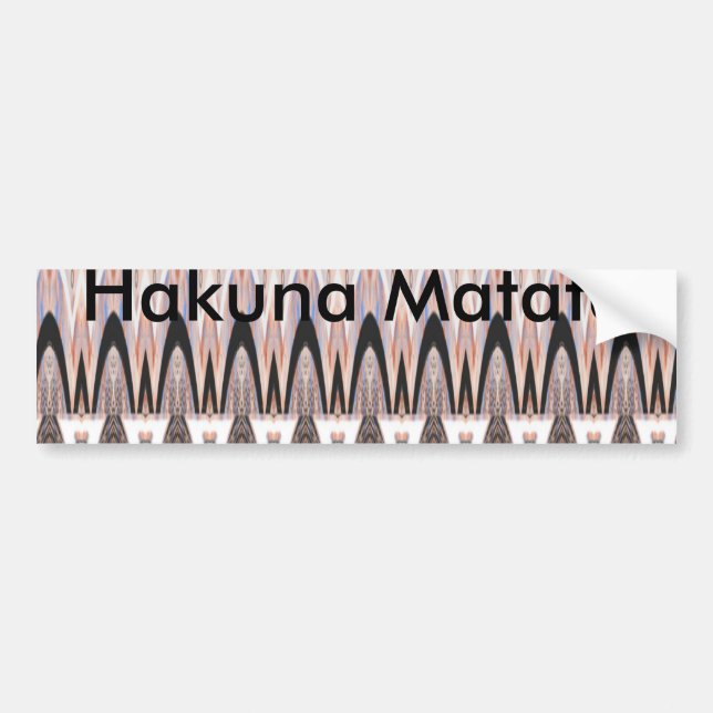 Bumper Sticker Template (Front)