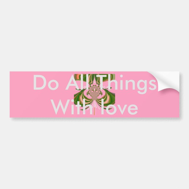 Bumper Sticker Template Car Bumper Sticker (Front)