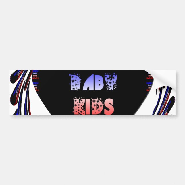 Bumper Sticker Template Car Bumper Sticker (Front)