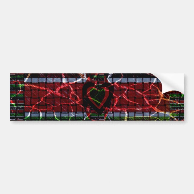 Bumper Sticker Template Car Bumper Sticker (Front)