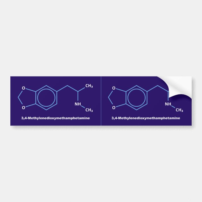 Bumper Sticker - The Love Molecule (Front)