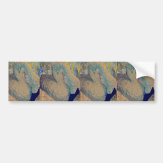 Bumper Sticker Trumpeter Swans