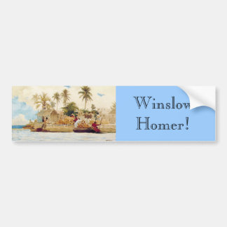Bumper Sticker : Winslow Homer Sponge Fishermen