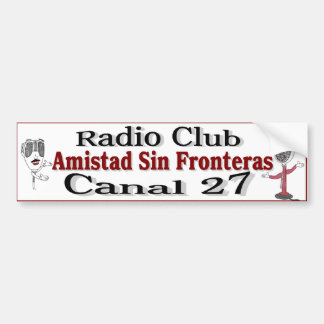 Bumper template.ready 4 zazzle sticker