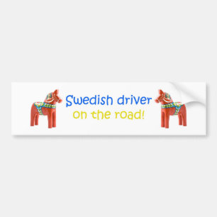 BumperSticker for Swedes. Bumper Sticker