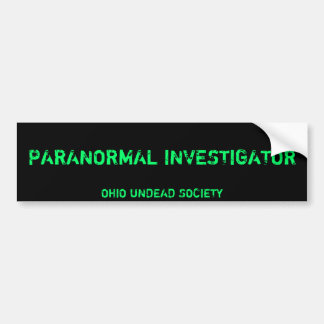 BUMPERSTICKER OHIO UNDEAD BUMPER STICKER