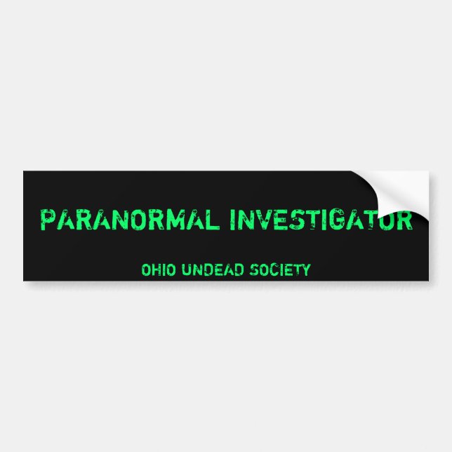BUMPERSTICKER OHIO UNDEAD BUMPER STICKER (Front)